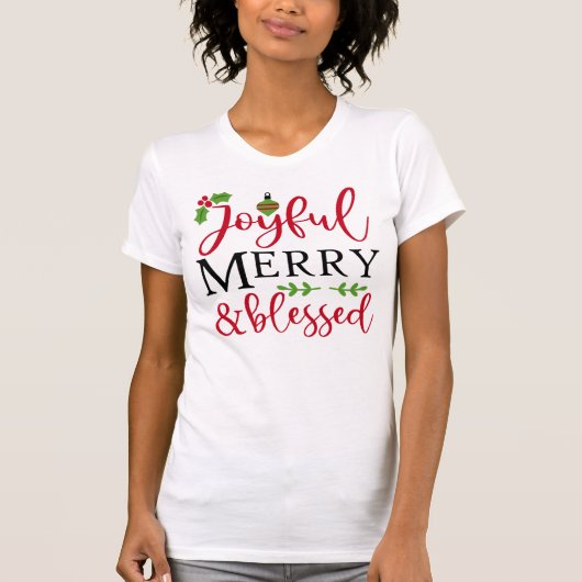 T-shirt Joyeux Joyeux et béni (Devant)