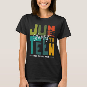 T-shirt Joyeux Junetten brisant chaque chaîne depuis 1865