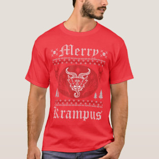T-shirt Joyeux Krampus Noël Xmas Horreur Sweatshirt hideux