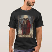 T-shirt Joyeux Krampus Pyjama Drôle Noël Horreur laid S (Devant)