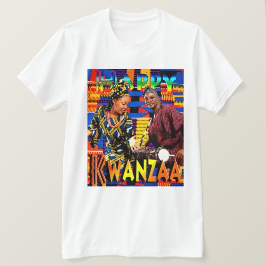 T-shirt Joyeux Kwanzaa (Design devant)