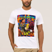 T-shirt Joyeux Kwanzaa (Devant)