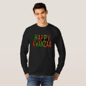 T-shirt Joyeux Kwanzaa (Devant entier)