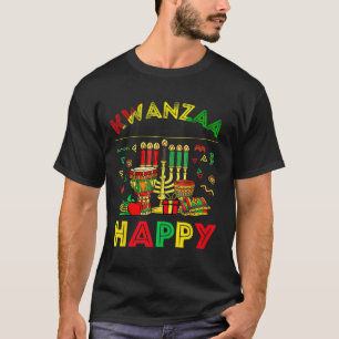 T-shirt Joyeux Kwanzaa Sept Principes Des Femmes Kwanzaa 8