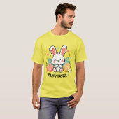 T-shirt Joyeux Lapin de Pâques (Devant entier)