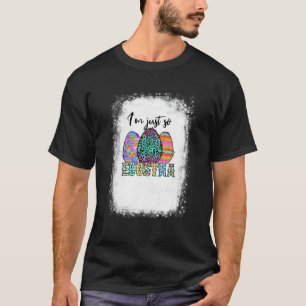 T-shirt Joyeux lapin de Pâques Amour coloré Oeuf de Pâques