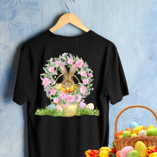 T-shirt Joyeux lapin de Pâques dans un seau