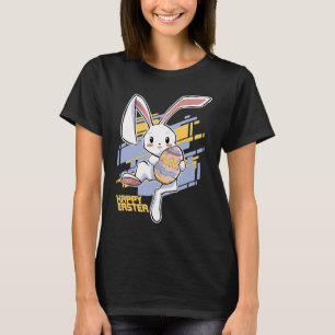 T-shirt Joyeux lapin de Pâques OEufs Rabbit Célébrer l'oeu