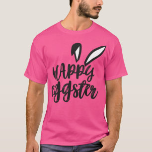 T-shirt Joyeux lapin de Pâques Oreilles Drôle Jour de Pâqu