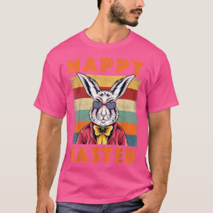 T-shirt Joyeux Lapin de Pâques Retro Rabbit Enfants Design
