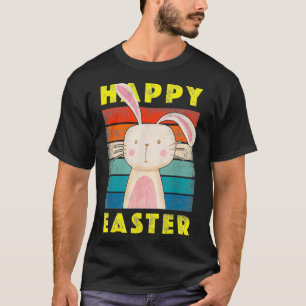 T-shirt Joyeux Lapin de Pâques Retro Rabbit Enfants Design