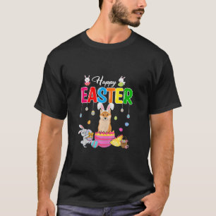 T-shirt Joyeux lapin de Pâques Shiba Inu à l'intérieur de