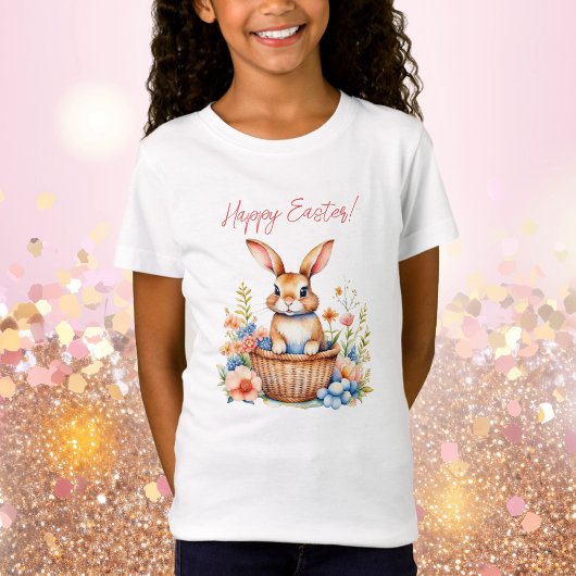 T-Shirt Joyeux lapin de Pâques Vintage
