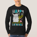 T-shirt Joyeux Llamakkah Juif Hanoukka Chanukah Menorah L<br><div class="desc">Heureux Llamakkah Juif Hanoukka Chanukah Menorah Llama.</div>