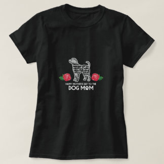 T-shirt Joyeux maman Fête des Mères maman chien