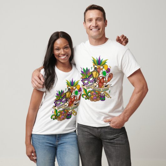 T-shirt Joyeux Mardi Gras (Unisexe)