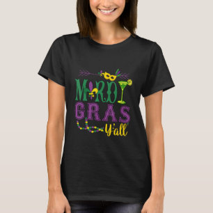 T-shirt Joyeux Mardi Gras à tous Drôle de Carnaval Boire G