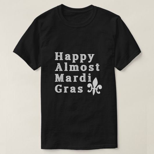 T-shirt Joyeux Mardi Gras Shirt159 (Design devant)