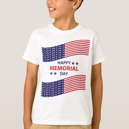 T-shirt Joyeux Memorial Day (Devant)