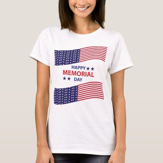 T-shirt Joyeux Memorial Day (Devant)