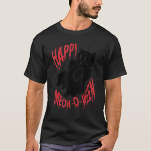 T-shirt Joyeux Mew O Wen Black Cat pour Halloween 2