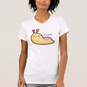 T-shirt Joyeux mignon Slug Texte personnalisé (Devant)