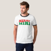 T-shirt Joyeux Mini, Noël (Devant entier)