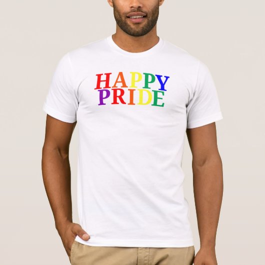 T-shirt Joyeux Mois de fierté (Devant)