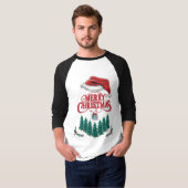 T-shirt joyeux noël (Devant entier)