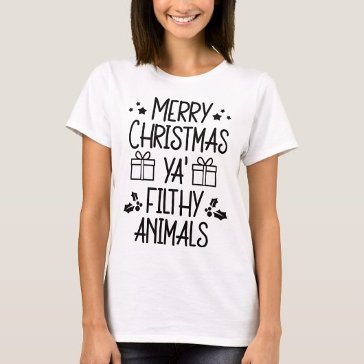 T-shirt Joyeux Noël (Devant)
