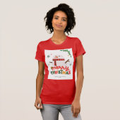 T-shirt Joyeux Noël (Devant entier)