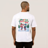 T-shirt Joyeux Noël (Dos entier)