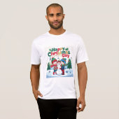 T-shirt Joyeux Noël (Devant entier)
