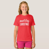 T-shirt Joyeux Noël (Devant entier)