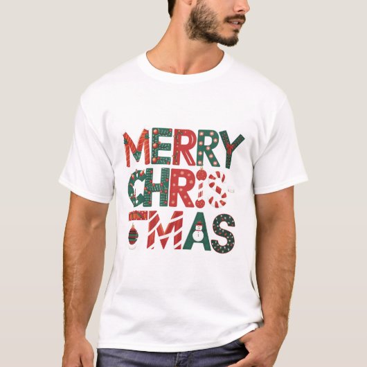T-shirt Joyeux Noël (Devant)