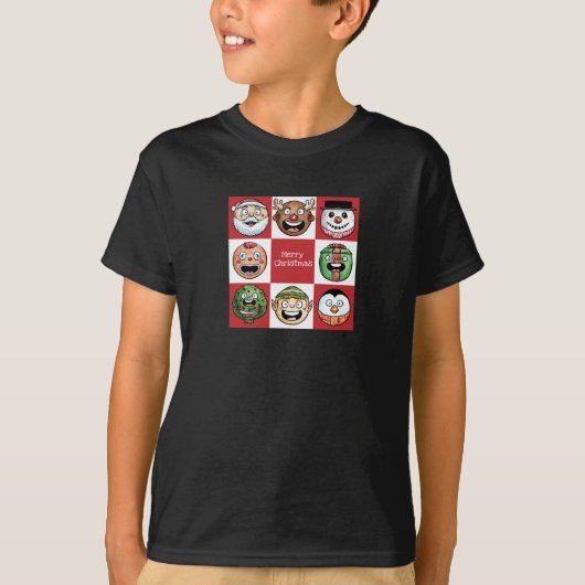 T-shirt joyeux noël (Devant)