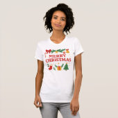 T-Shirt Joyeux Noël (Devant entier)