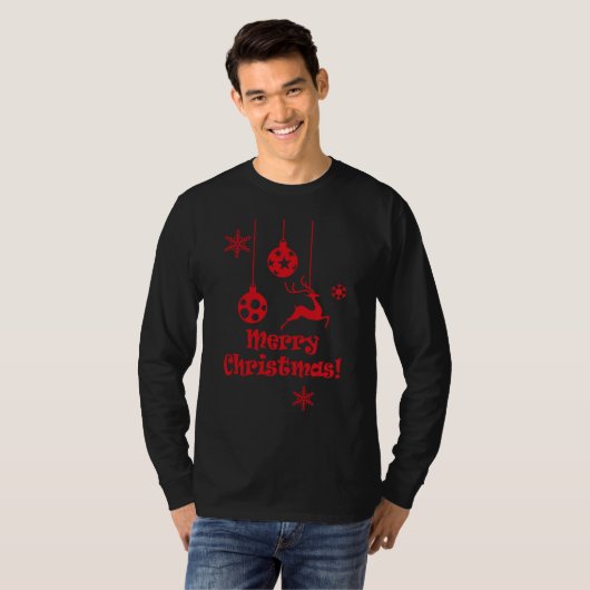T-shirt Joyeux Noël (Devant entier)