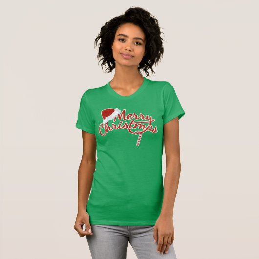 T-shirt Joyeux Noël (Devant entier)
