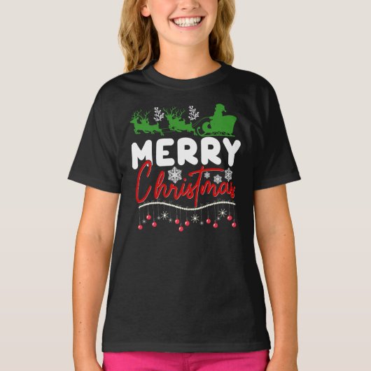 T-shirt Joyeux Noël-60842 (Devant)