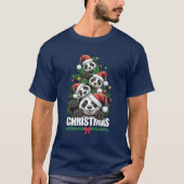 T-shirt Joyeux Noël à l'ours (Devant)