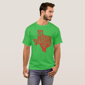 T-shirt Joyeux Noël amis (Devant entier)