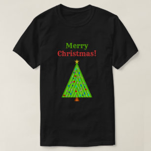 T-shirt "Joyeux Noël !" + Arbre de Noël décoré