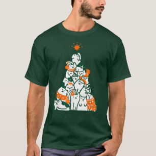 T-shirt Joyeux Noël Arbre Noël Funny Noël Amoureux des cha