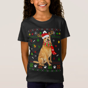 T-Shirt Joyeux Noël australien chien de bétail Noël