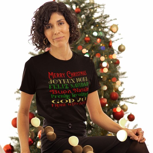 T-shirt Joyeux Noël aux Nations