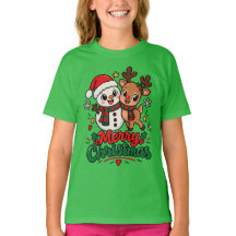 Joyeux Noël Bonhomme de Neige Renne Fêtes de fin d