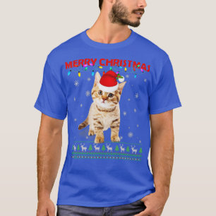 T-shirt Joyeux Noël Chat jumelé famille Pyjamas Meowy
