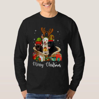 T-shirt Joyeux Noël Chien Labrador Retriever Mignon