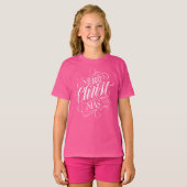 T-shirt Joyeux Noël chrétien Calligraphie religieuse (Devant entier)